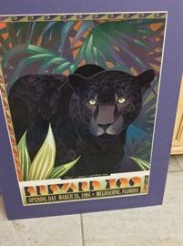 Brevard Zoo Opening Day Poster.
