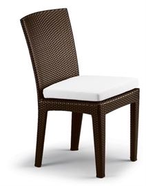 Four available - Panama collection garden chair with armrest by Richard Frinier for DEDON