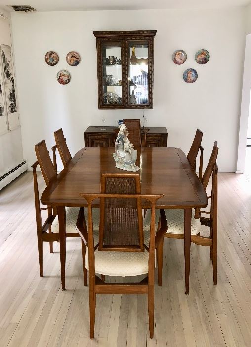 MCM dining table & chairs 
