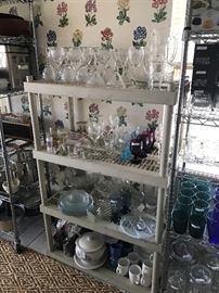 Assorted Glassware