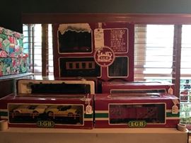 LGB Trains - Most new in box