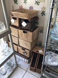 Pottery Barn Baskets