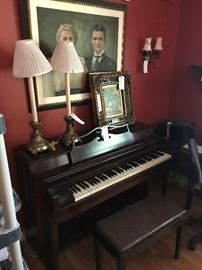 upright piano