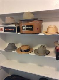 Hats w/Stetsons
