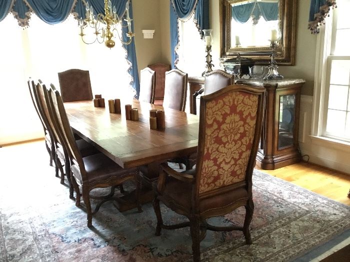 Century chairs still available. Dining room table sold.