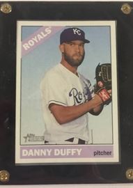Four Baseball Card Danny Duffy Kansas City Royals ....
