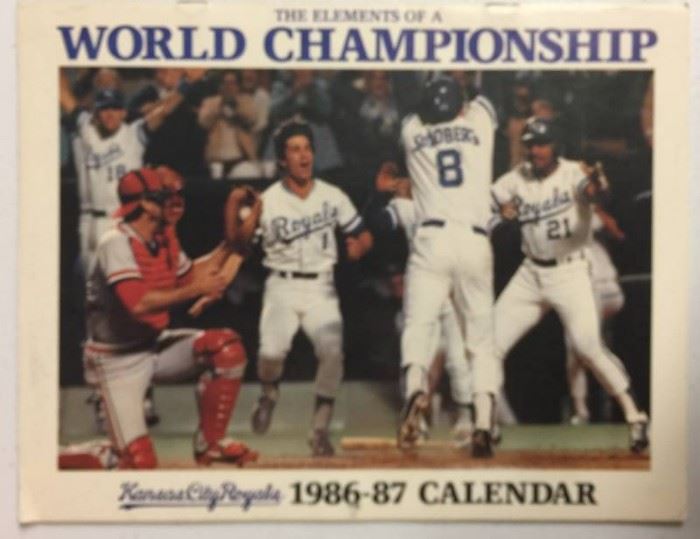 Original 1985 World Series Program with Two Bonus ...