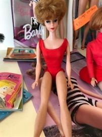 1958 Bubble Cut Barbie strawberry blond