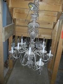 Schonbek chandelier, w/ certification