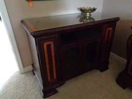 TV stand included in set