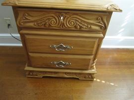 PART OF THE BEDROOM SET BY OAKWOOD INTERIORS HANDCRAFTED
