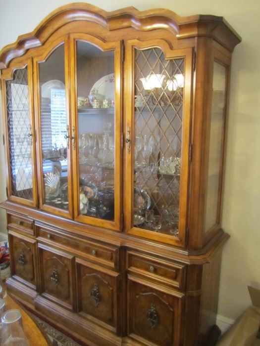 CHINA HUTCH BY STANLEY