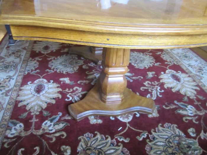 BASE OF DINING ROOM TABLE
