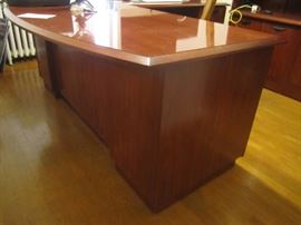 DESK AND MATCHING BOOKCASES