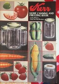 Old canning Kerr cookbook