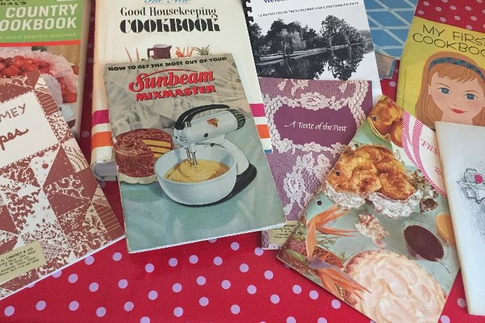 Small vintage cook books