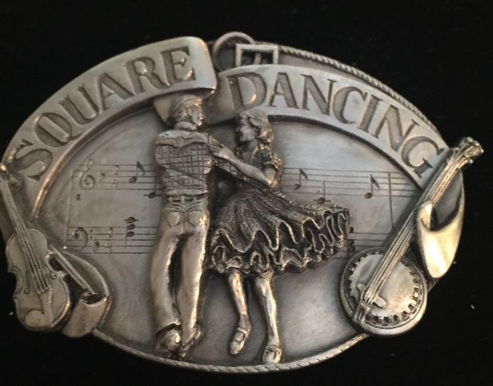 Swing your partner belt buckle