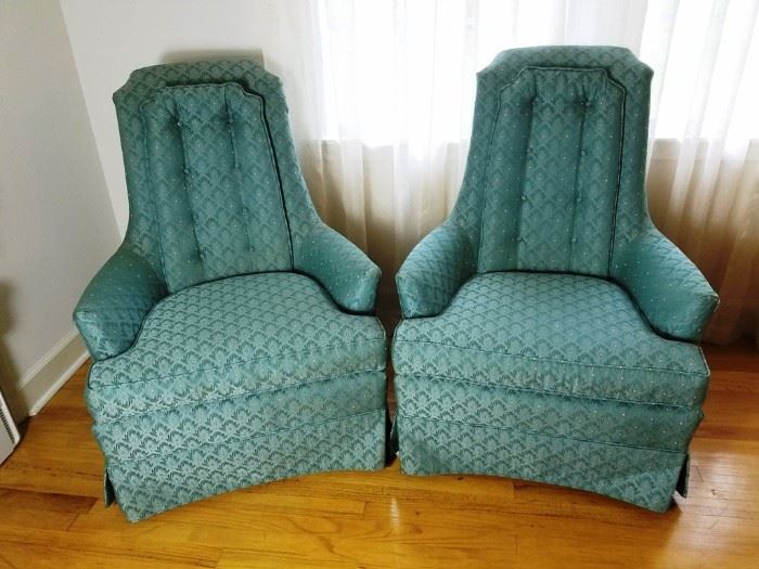 Pair Mid-Century Occasional Chairs: http://www.ctonlineauctions.com/detail.asp?id=763049