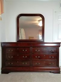 Cherry Dresser with Mirror:  http://www.ctonlineauctions.com/detail.asp?id=763106