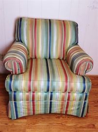 Striped Occasional Chair: http://www.ctonlineauctions.com/detail.asp?id=763505