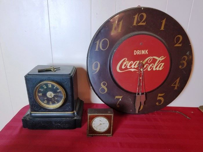 Vintage Coca-Cola, Seth Thomas, Tiffany Clocks: http://www.ctonlineauctions.com/detail.asp?id=764028