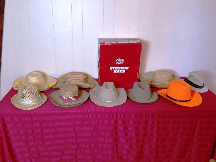 Stetson, Grand Leader, Rockmount Ranch Hats: http://www.ctonlineauctions.com/detail.asp?id=764076