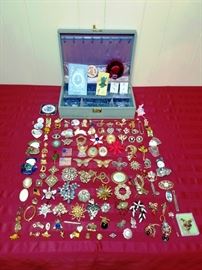 130+ Brooches And Pins http://www.ctonlineauctions.com/detail.asp?id=764095