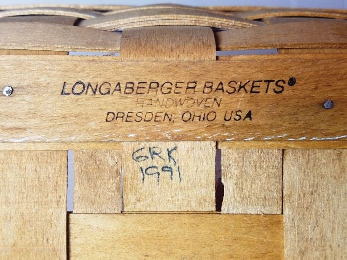 Cast Iron Bank and a Longaberger Basket: http://www.ctonlineauctions.com/detail.asp?id=764167