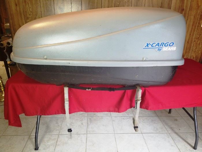 X-Cargo Car Top Carrier:    http://www.ctonlineauctions.com/detail.asp?id=764541