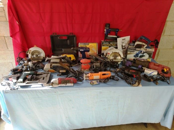 20 Power Tools:  http://www.ctonlineauctions.com/detail.asp?id=764568