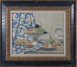 Andre Gisson Oil on Canvas Still Life Painting
Estimate $700 - $1,400
