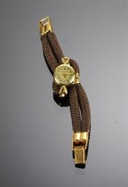 18K Gold Rolex Evening Watch