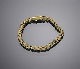 14K Gold Link Bracelet