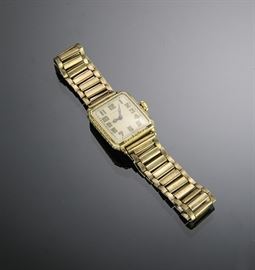 14K GF Presentation Longines Ladder Band