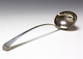 George III English Sterling Silver Punch Ladle