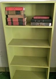 Small Bookcase, A Few of the Vintage Books