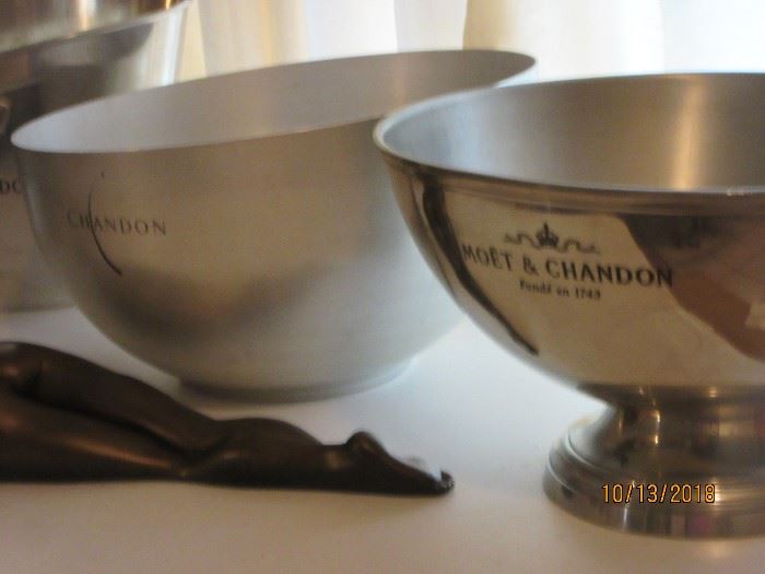 Moet & Chandon Pewter champagne chillers