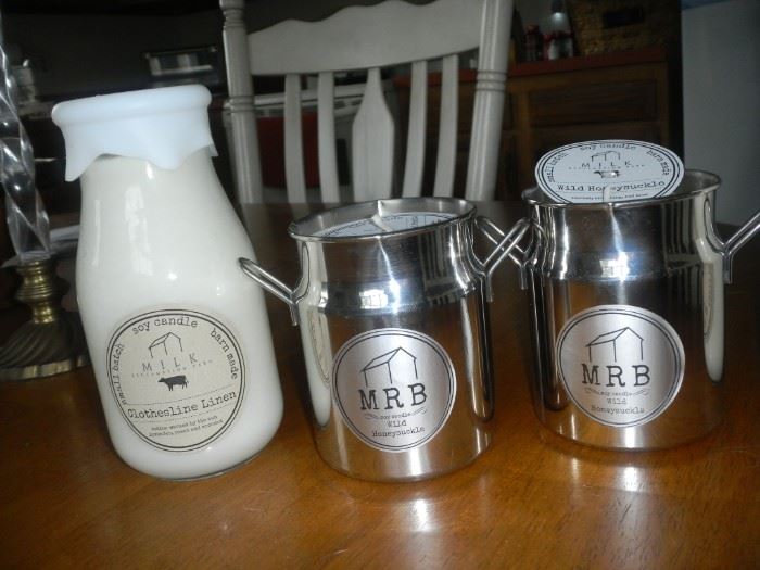Milk Reclamation Barn candles