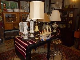 carpets , rugs , lamps 