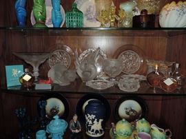 3rd. Shelf - Left Curio - LALIQUE 