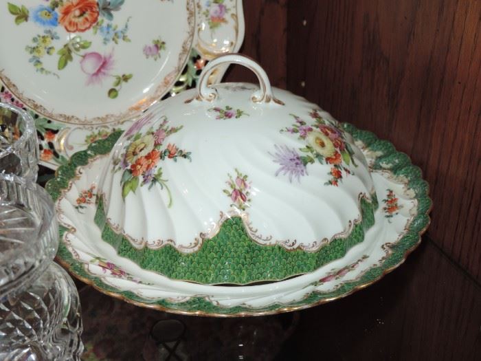 DRESDEN COVERED BUTTER DISH 