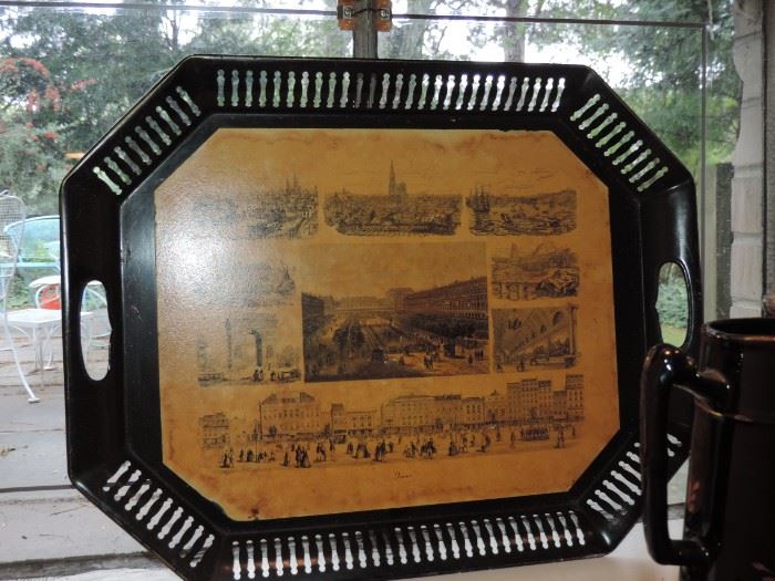 French Tole Tray 