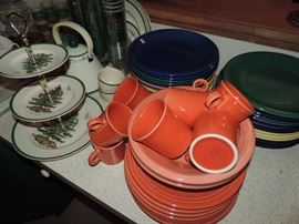 Fiesta and style dishes