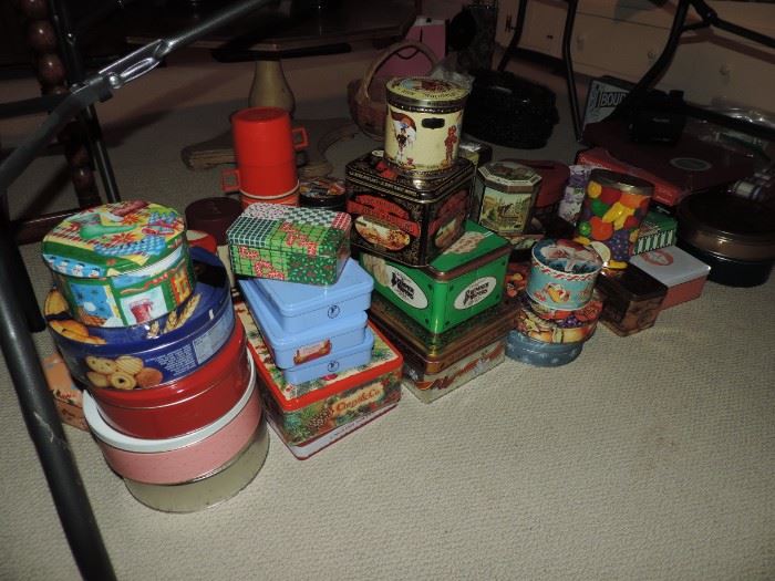 TINS...variety of ages...PRICED TO SELL FAST !