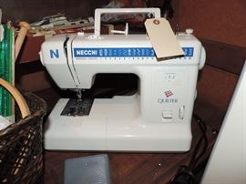 NECCHI "Quilter" Machine WORKS !