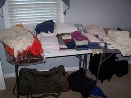 BEDDING, TOWELS, ETC.