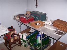 CHILD'S ROCKER & MISC.