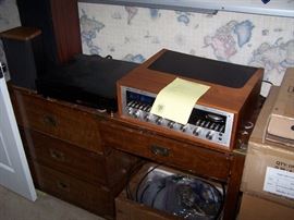 ANOTHER DESK & VINTAGE ELCETRONICS