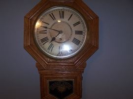 OLD OAK REGULATOR WALL CLOCK