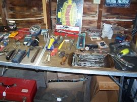 SOME OF THE HAND TOOLS